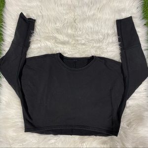 Lululemon Crop Crew Neck Sweatshirt